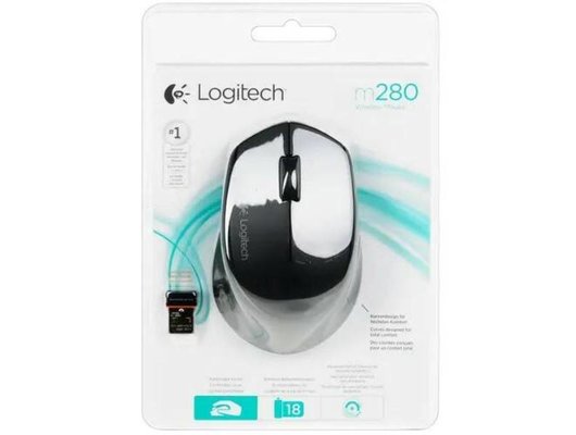 Мышь беспроводная Logitech M280 Black